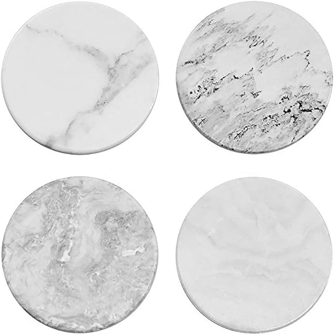 Coaster Round, Coffee Shop, Hotel Non-Slip Drink Pad and Storage Box