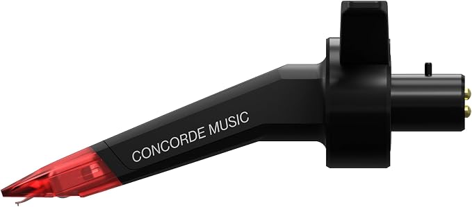 Ortofon Concorde Music Red Phono Cartridge Tool-Free Installation on S-shaped
