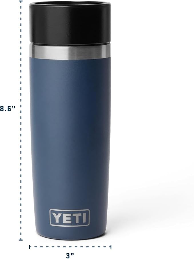 YETI Rambler 16 oz Travel Bottle, Stainless Steel, Vacuum Insulated