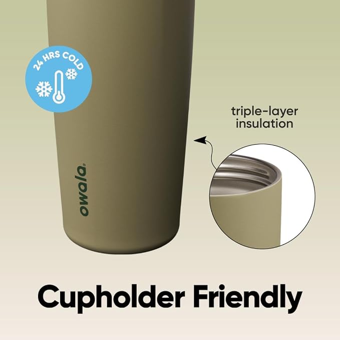 Owala FreeSip Sway Stainless Steel Water Bottle 30 oz Off Road
