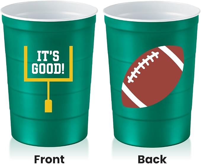Steel Chill Cups 16 oz. Reusable Party Cups, 100% recyclable