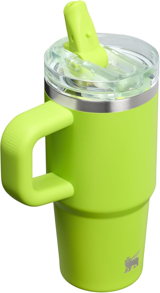 STANLEY Quencher ProTour Flipstraw Tumbler, 14 oz, Chartreuse | Built-In Straw