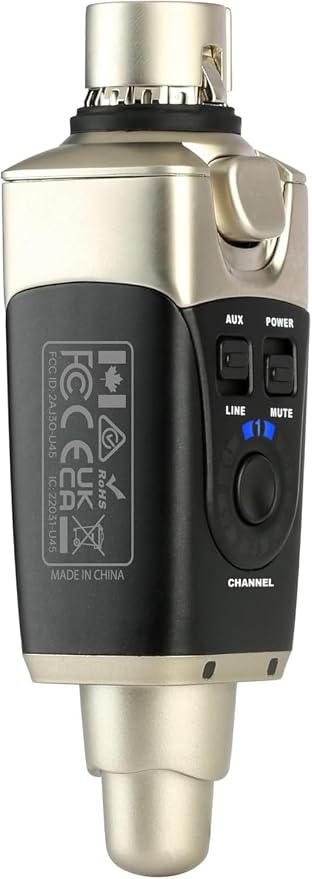 Xvive U45 Wireless in Ear Monitor System Transmitter, 5.8ghz IEM System
