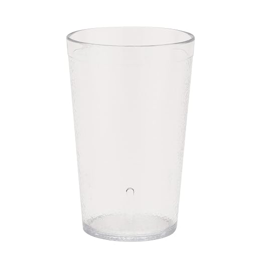 GET 9.5 oz Clear Plastic Tumbler
