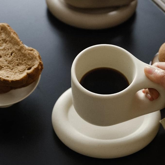 WENSHUO Ceramic Coffee Mug