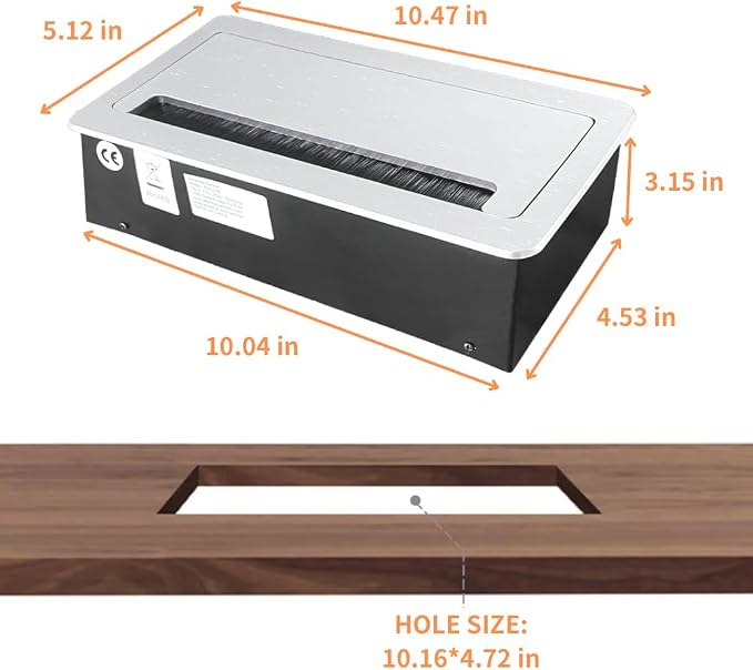 ZESHAN Conference Table Power hub Conference Table connectivity Box