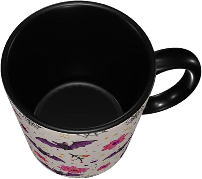 FyLybois Bat Coffee Mug 11 Ounce Mugs Ceramic Tea Cup Drinking Water Cups |