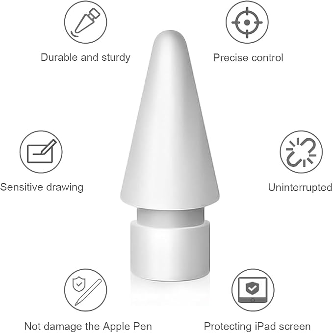 Replacement Tips for Pencil 1st Generation/ 2nd Generation/Pro Tips, iPencil