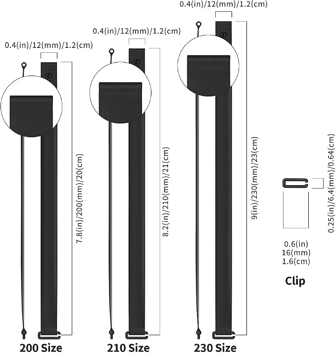 Sinjimoru C-Shaped Clip Finger Phone Grip, Silicone Loop