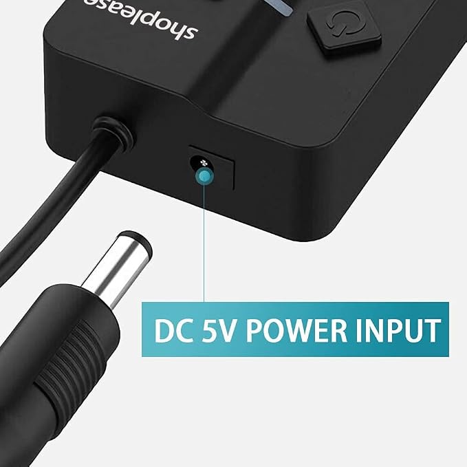 USB 3.0 Splitter, 7-Port USB 3.0 Hub