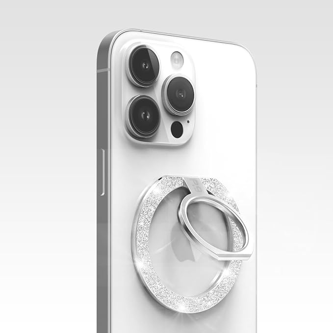 PureGear Magnetic Phone Grip Ring Stand, Magnetic Phone Ring Holder