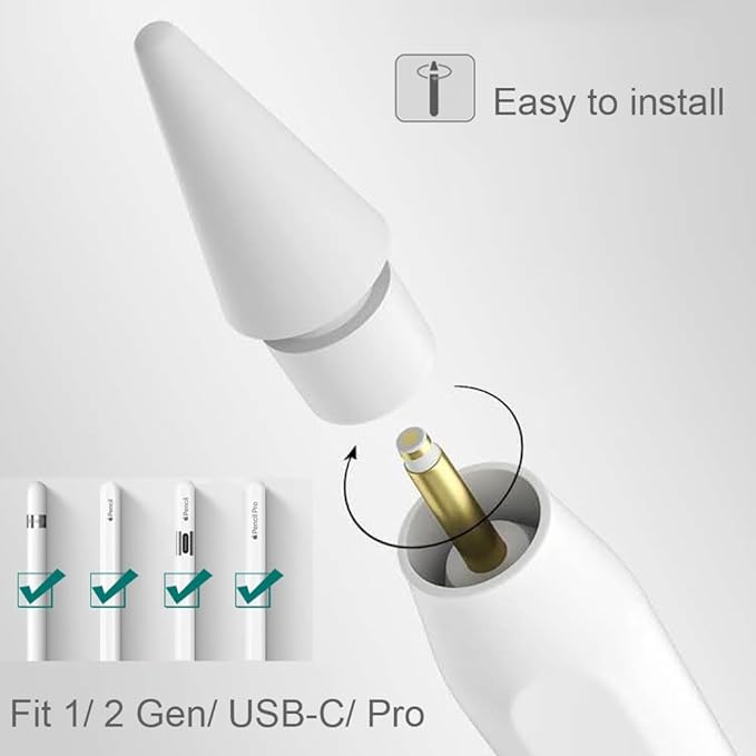 Replacement Tips for Pencil 1st Generation/ 2nd Generation/Pro Tips, iPencil
