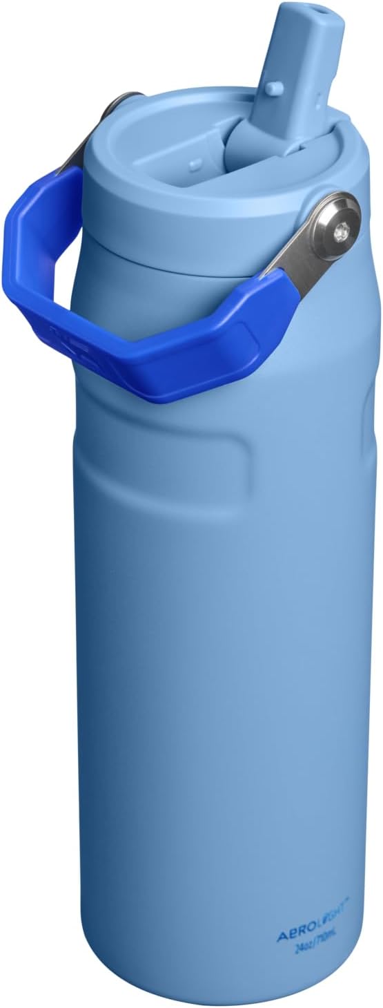 Stanley IceFlow Flip Straw 2.0 Water Bottle 24 OZ | Built-In Straw