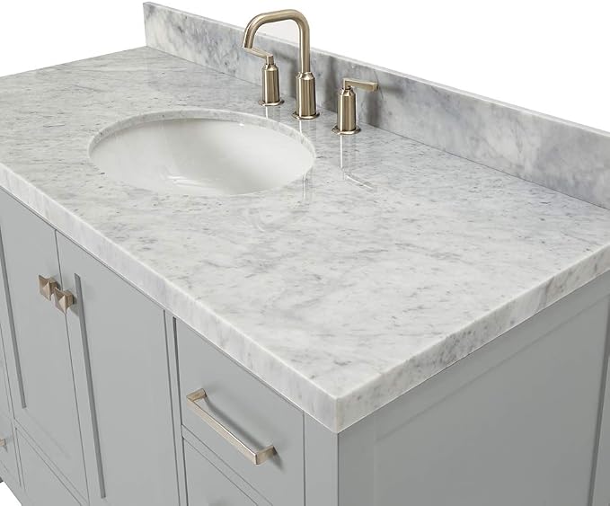 49" Grey Bathroom Vanity