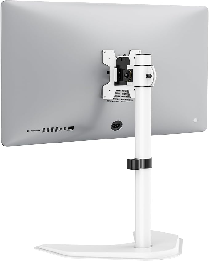 WALI Single Monitor Stand, Free Standing Desk Stand
