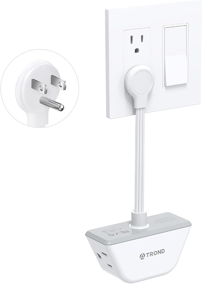 TROND Flat Outlet Extender