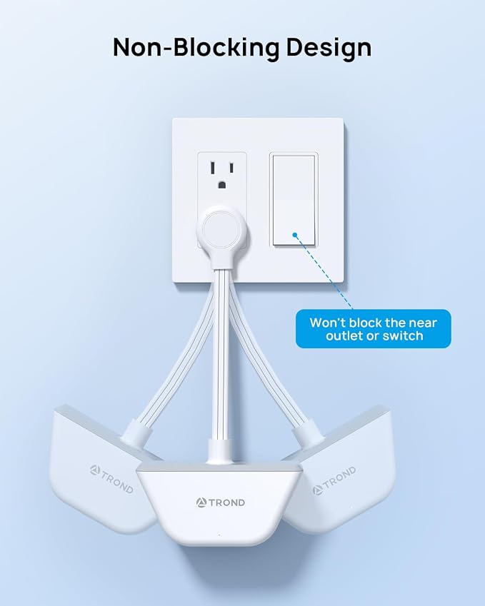 TROND Flat Outlet Extender