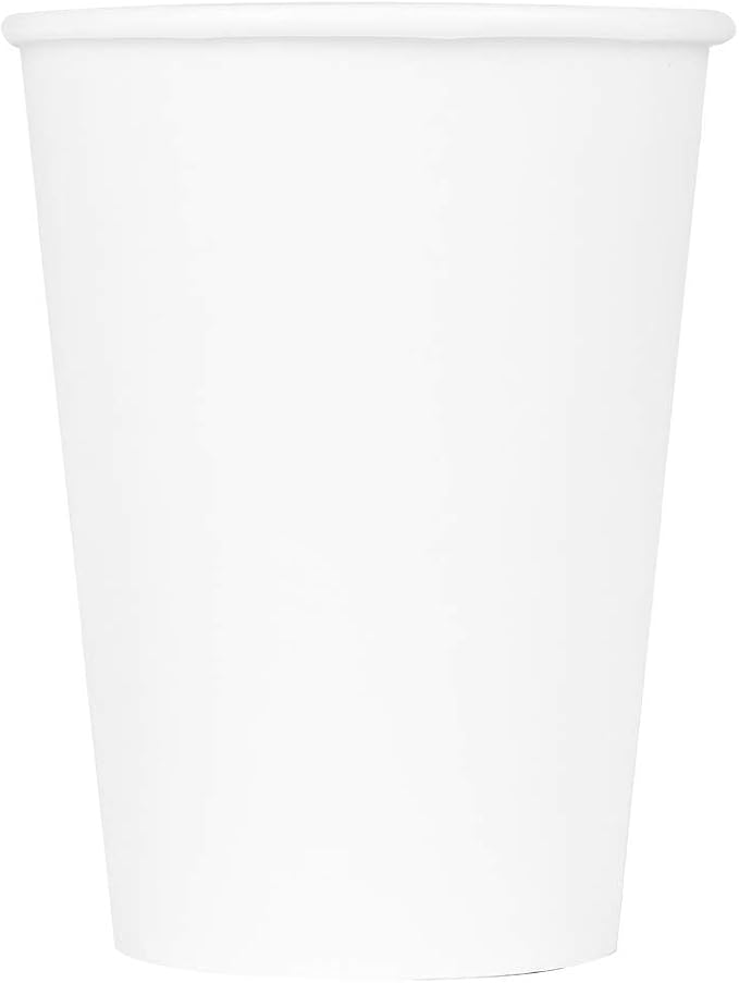 Karat 12 oz Paper Coffee Cup White Disposable Cup