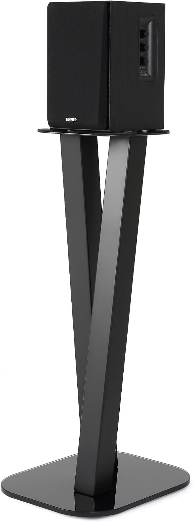 EXIMUS One Pair Fixed Height Universal Speaker Floor Stands
