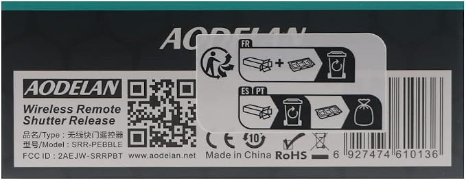 Camera Wireless Shutter Release Remote Control