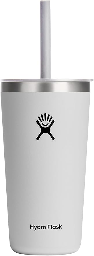 20 OZ All Around Tumbler Straw LID White