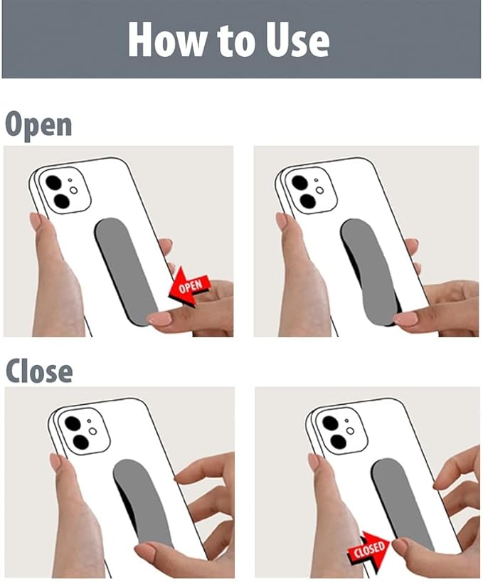 Momostick Flatstick, Cell Phone Finger Grip Strap Holder