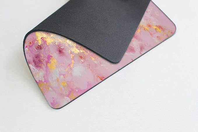 Rose Gold Marble Mouse pad Customized Mousepad Non-Slip Rubber Base Mouse Pads