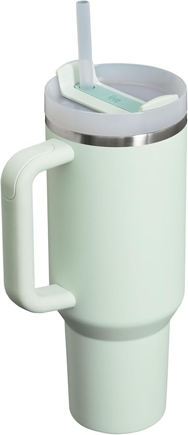 STANLEY Quencher H2.0 Flow State Tumbler, 40 oz, Mist | Handle and Straw |