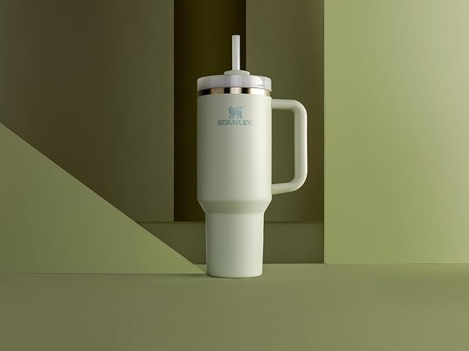 STANLEY Quencher H2.0 Flow State Tumbler, 40 oz, Mist | Handle and Straw |