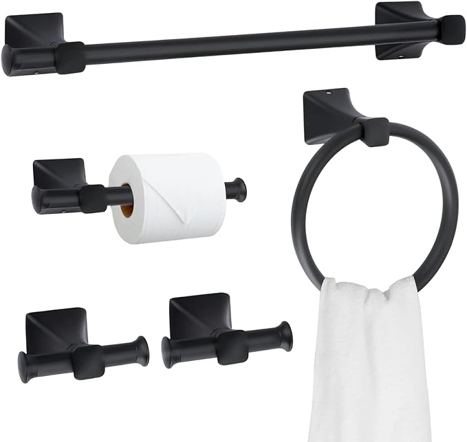 5 Piece Bathroom Hardware Accessories Set