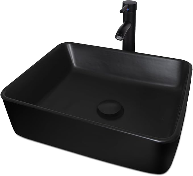 30-Inch Black Bathroom Vanity