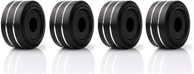 Monosaudio 4Pcs 40x20mm Speaker Isolation Feet Single-sided 3M Adhesives