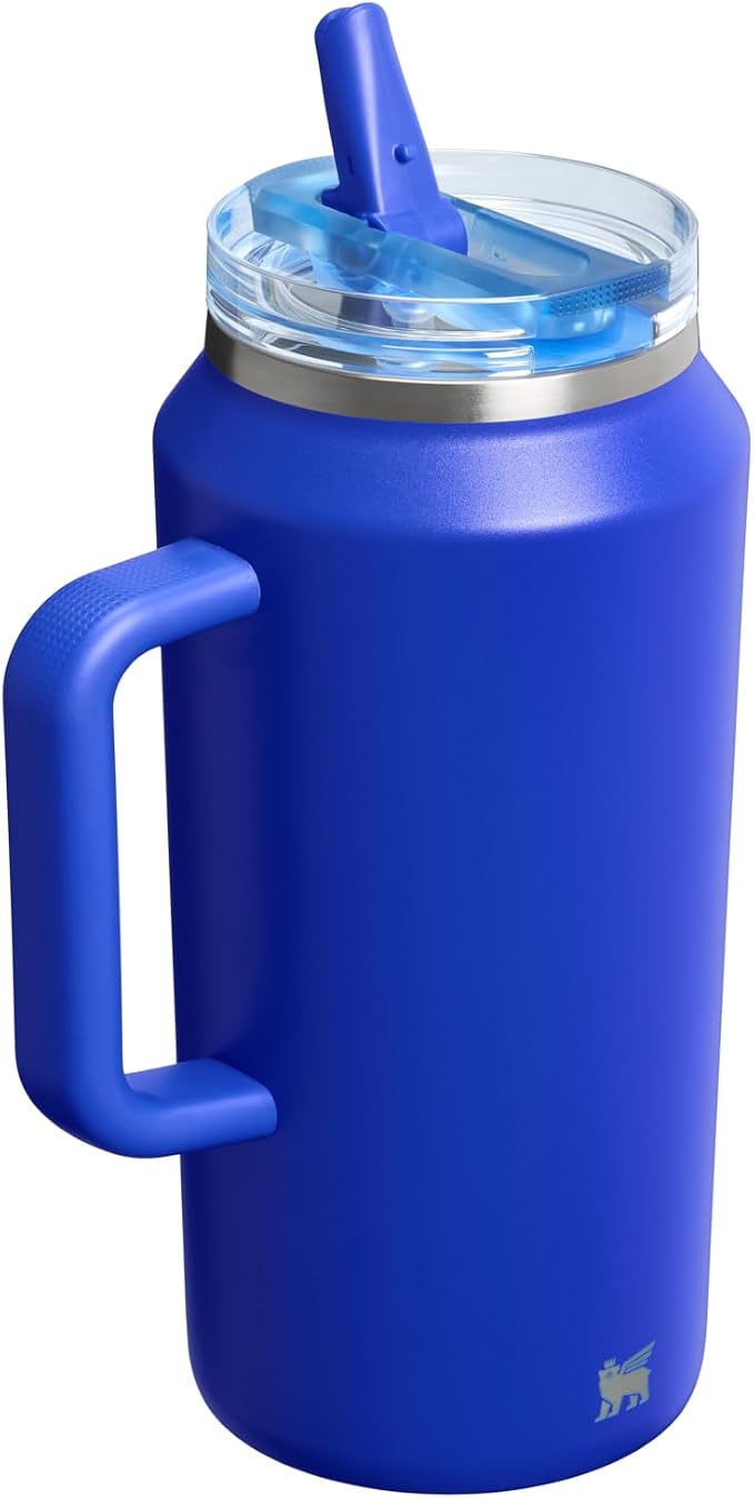 STANLEY Quencher ProTour Flipstraw Tumbler, 64 oz, Cobalt | Built-In Straw &