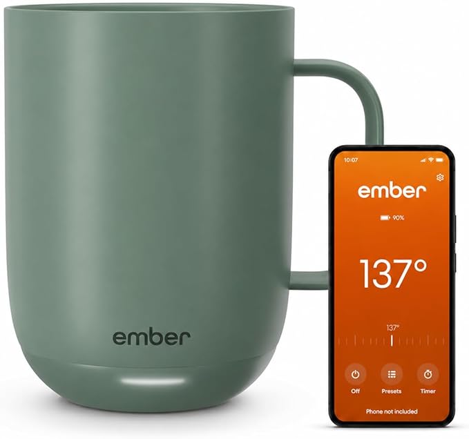 Ember Temperature Control 14oz Smart Mug 2, App-Controlled and Rechargeable