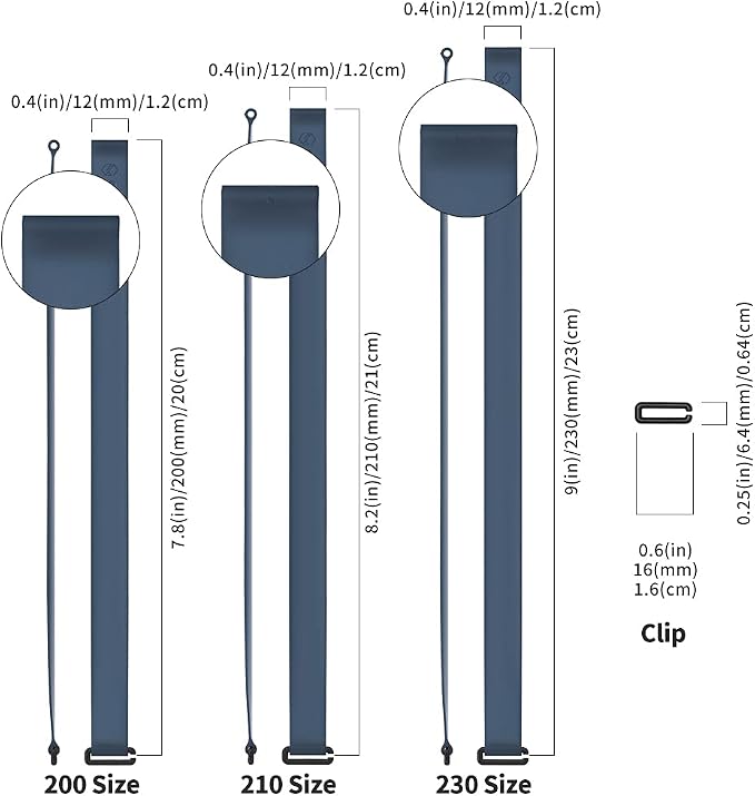 C-Shaped Clip Finger Phone Grip, Sinjimoru Silicone Cell Phone Strap