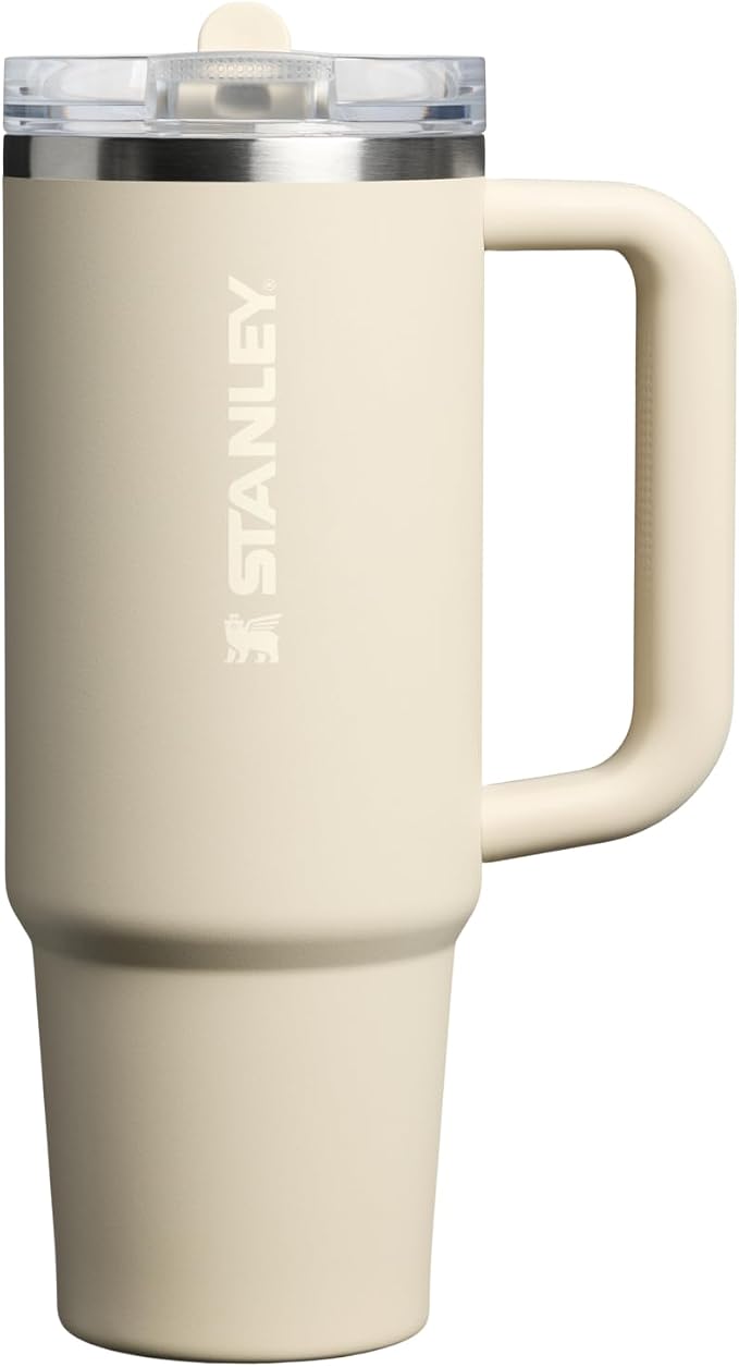 STANLEY Quencher ProTour Flipstraw Tumbler, 30 oz, Toasted Almond | Built-In