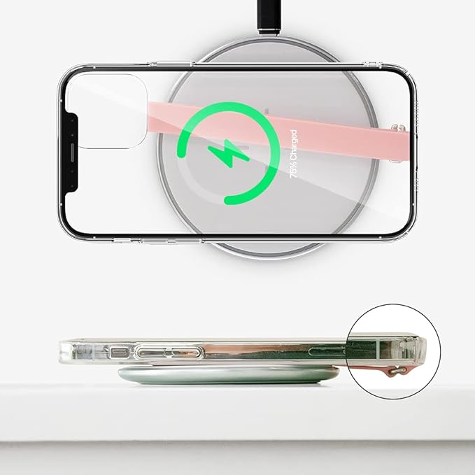 C-Shaped Clip Finger Phone Grip, Sinjimoru Silicone Cell Phone Strap