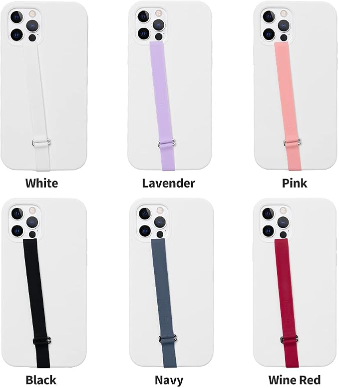 C-Shaped Clip Finger Phone Grip, Sinjimoru Silicone Cell Phone Strap