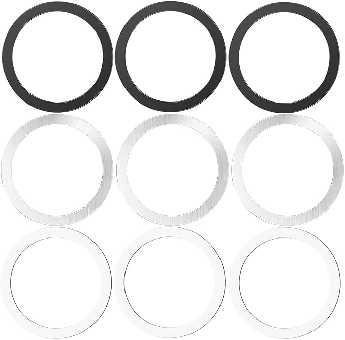 Metal Rings, Ultra-Thin for MagSafe Sticker, Magnetic Adapter, Phone