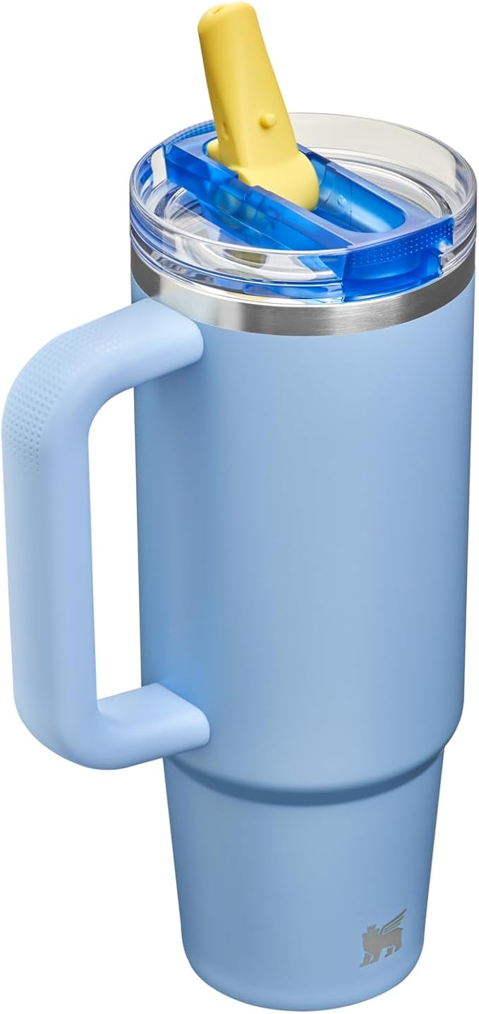 STANLEY Quencher ProTour Flipstraw Tumbler, 30 oz, Cornflower Admiral Blue |