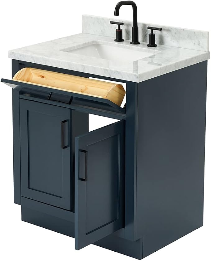 Bathroom Vanity, Midnight Blue