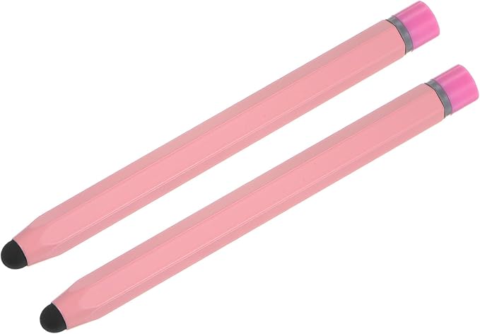MECCANIXITY 2pcs Stylus Pens for Touch Screens Hexagon Crayon Stylus Pen