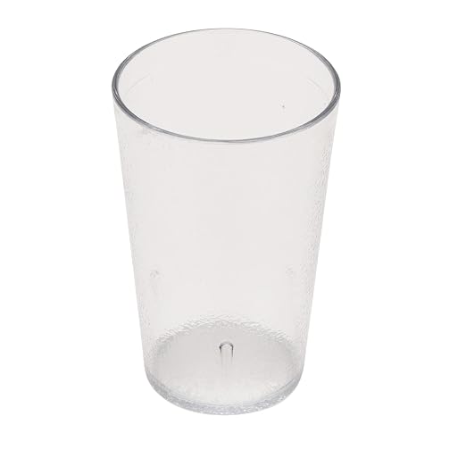 GET 9.5 oz Clear Plastic Tumbler