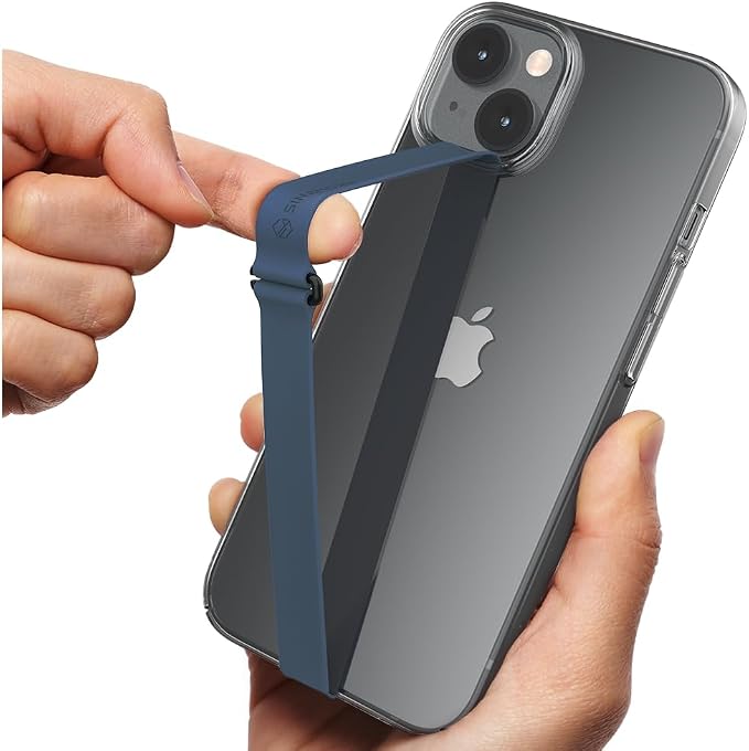 C-Shaped Clip Finger Phone Grip, Sinjimoru Silicone Cell Phone Strap