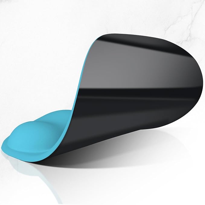 ITNRSIIET Ergonomic Mouse Pad, Cushioned Gel Wrist Rest, Non-Slip Base
