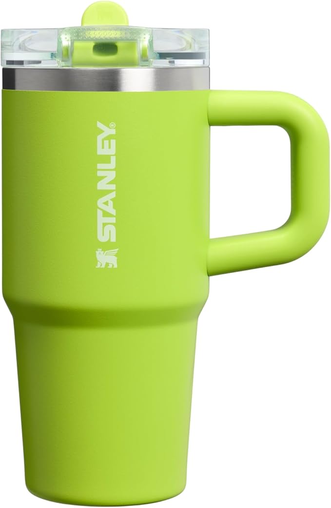 STANLEY Quencher ProTour Flipstraw Tumbler, 14 oz, Chartreuse | Built-In Straw