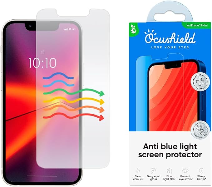 Ocushield Anti Blue Light Tempered Glass Screen Protector