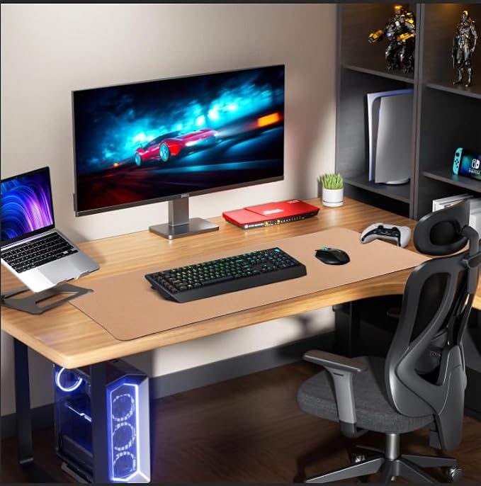 Leather Desk pad Protector, Large Desk mat