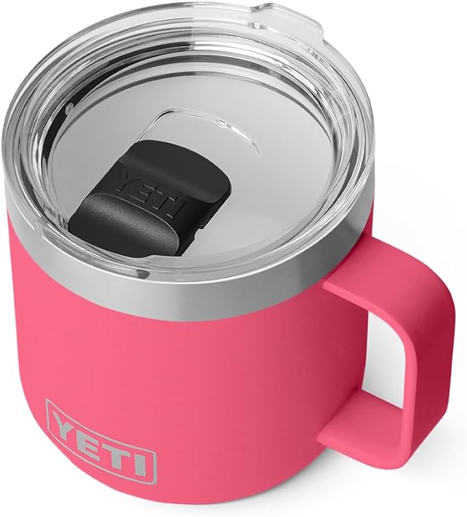 YETI Rambler 14 oz Ceramic Lined Stackable Mug, Vacuum Insulated, Stainless