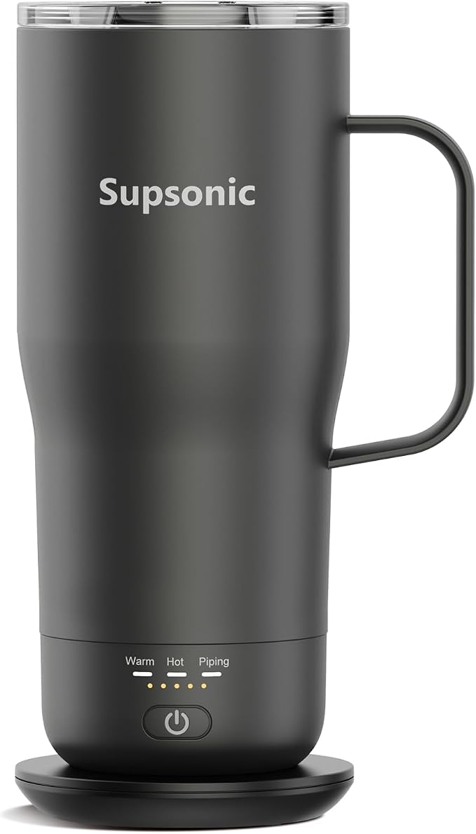 Supsonic Heated Coffee Mug, 20oz Electric Temperature Control Cup | Keeps
